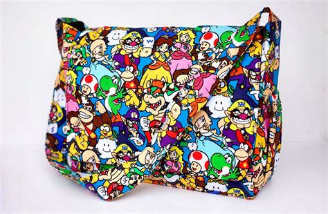 super mario diaper bag
